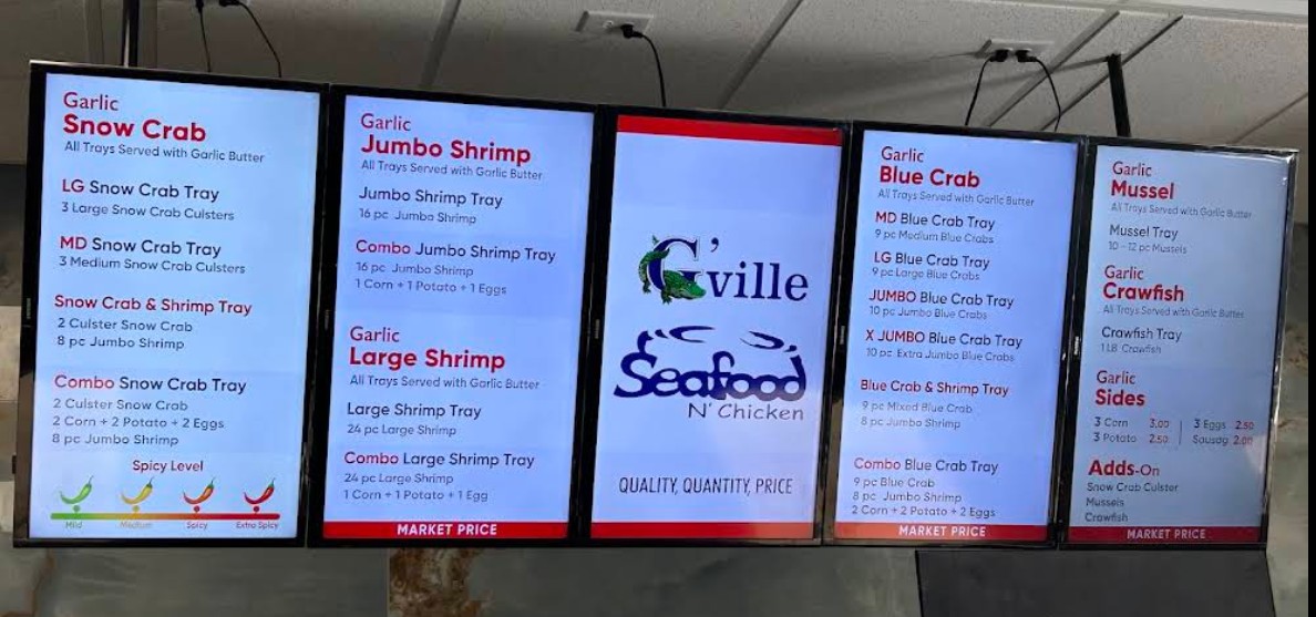 Bikini Beans G'ville Seafood N' Chicken Menu | Fresh Seafood & Crispy ...